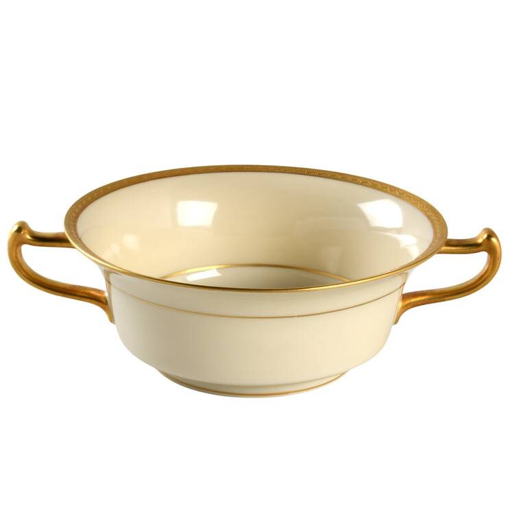 Ariston Footed Cream Soup Bowl