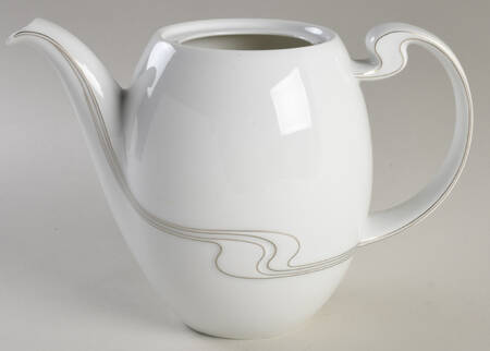 Asymmetria Grey Coffee Pot No Lid