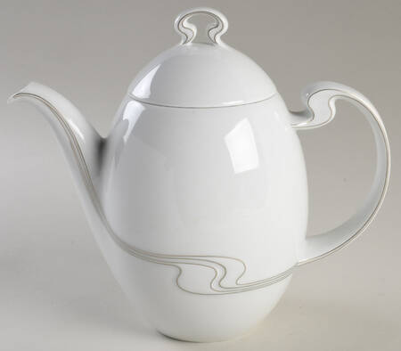 Asymmetria Grey Coffee Pot & Lid
