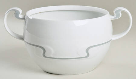 Asymmetria Grey Round Vegetable No Lid