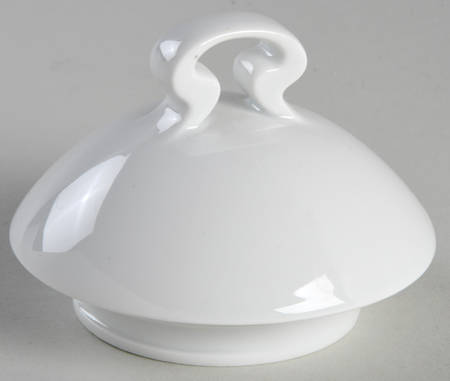 Asymmetria White Lid for Coffee Pot