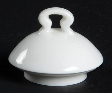 Asymmetria White Lid for Toy Coffee Pot