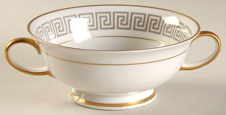 Athenia Footed Cream Soup Bowl