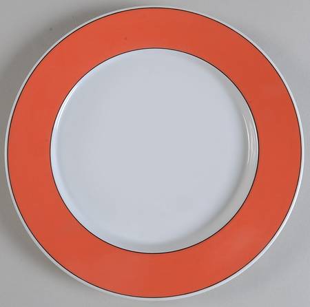 Avenue Red Salad Plate
