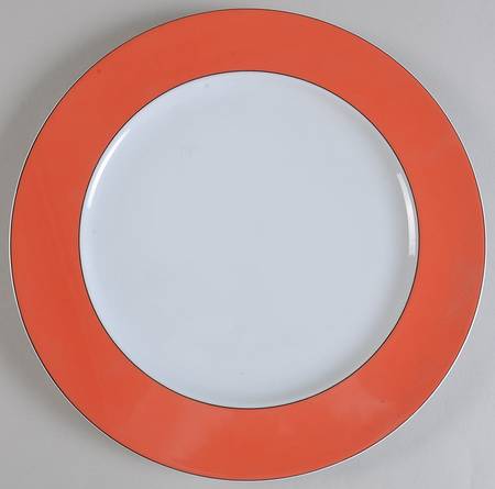 Avenue Red Service Plate (Charger)