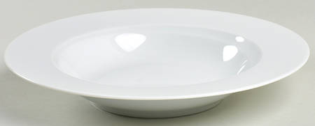 Avenue White Large Rim Soup Bowl