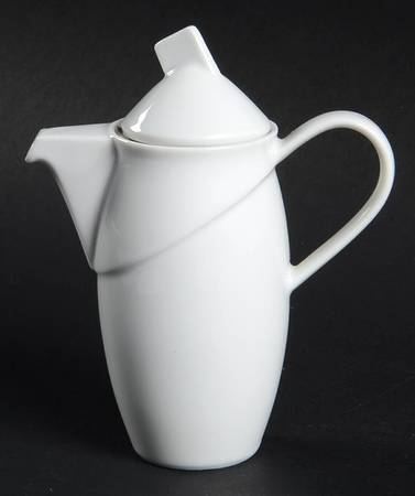 Avenue White Toy Coffee Pot and Lid