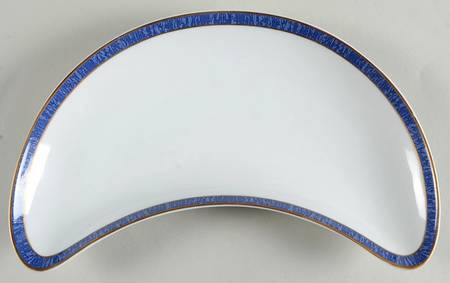 Azur Crescent Salad Plate