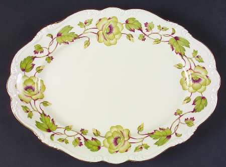 Bacchanale 13" Oval Serving Platter