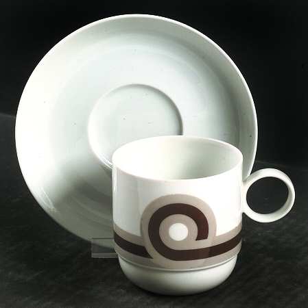 Baltic Flat Cup & Saucer Set
