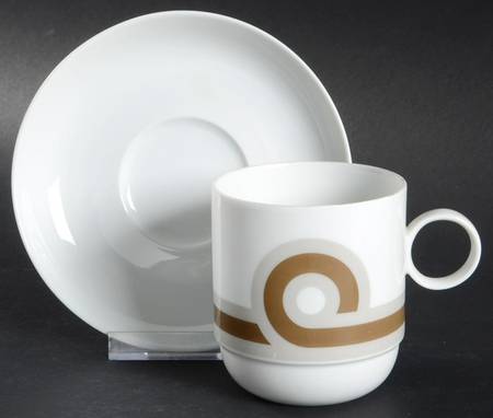Baltic Flat Cup & Saucer Set