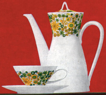 Barbara Coffee Pot & Lid