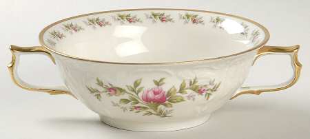 Barbara Footed Cream Soup Bowl