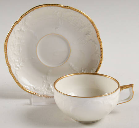 Barbara (Sanssouci) Flat Demitasse Cup & Saucer Set