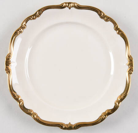 Baroque Gold Salad Plate