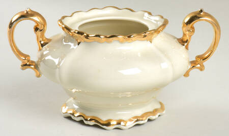 Baroque Gold Sugar Bowl No Lid