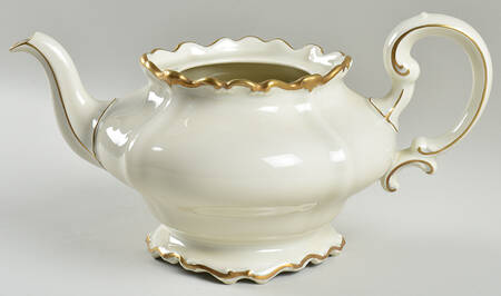 Baroque Gold Teapot No Lid