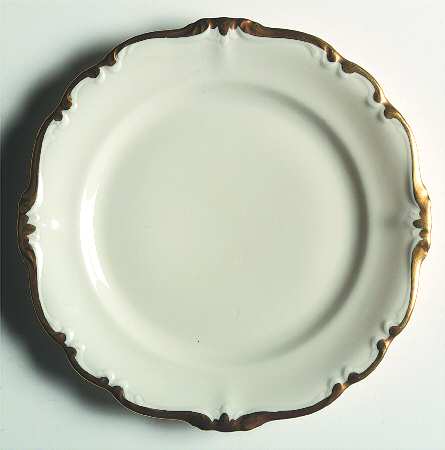 Baroque Gold Bread & Butter Plate