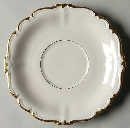 Baroque Gold Saucer for Cream Soup Bowl