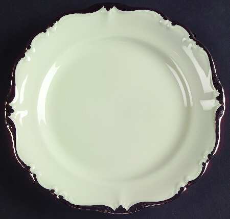 Baroque Platinum Bread & Butter Plate