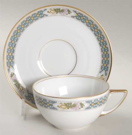 Barrington Flat Cup & Saucer Set