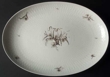 Basquette 15" Oval Serving Platter
