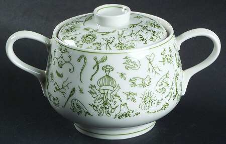 R3095 Sugar Bowl & Lid