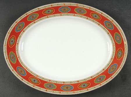 Belgravia 15" Oval Serving Platter