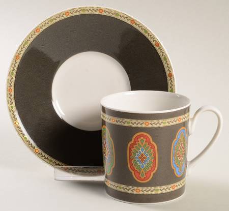 Belgravia Flat Cup & Saucer Set