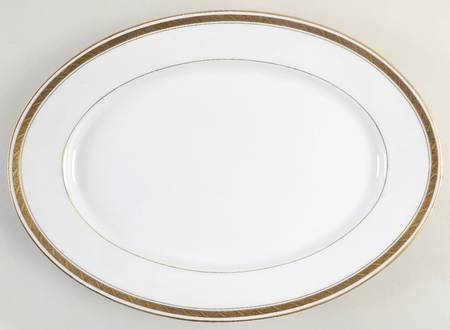 The Belmont 14" Oval Serving Platter