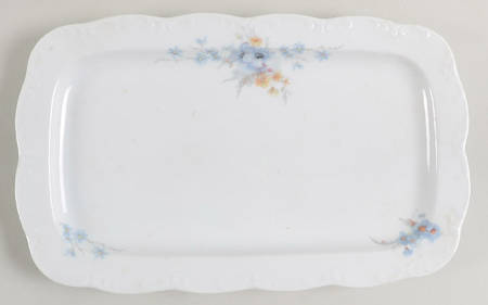 Belvedere (Monbijou Shape) Tray for Creamer & Sugar with Lid
