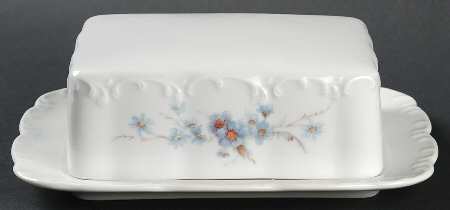 Belvedere (Monbijou Shape) Square Covered Butter