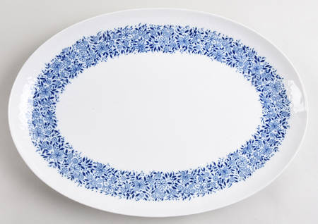 Benares 15" Oval Serving Platter
