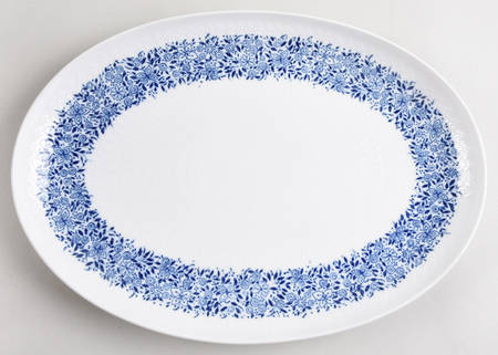 Benares 13" Oval Serving Platter