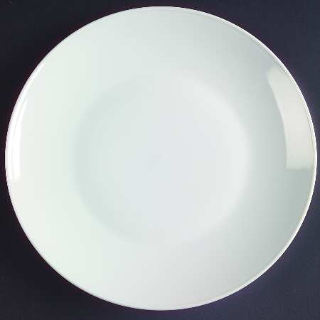 Bettina White Salad Plate