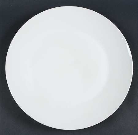 Bettina White 13" Chop Plate (Round Platter)