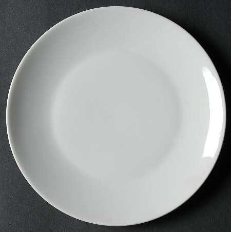 Bettina White Dessert/Pie Plate