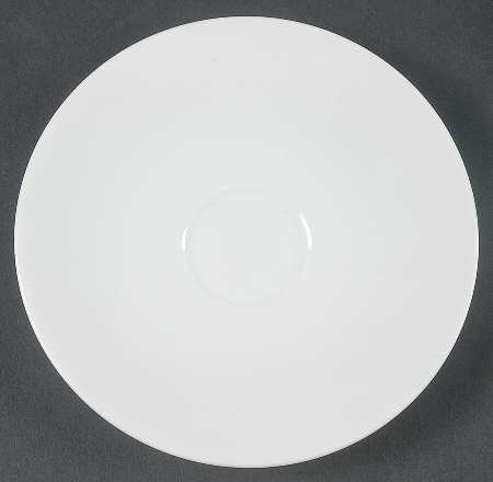 Bettina White Saucer for Demitasse Cup