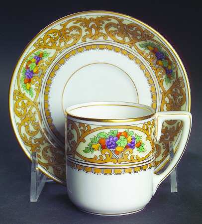 The Beverly Flat Demitasse Cup & Saucer Set
