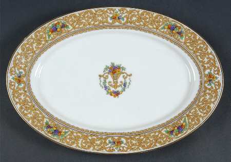 The Beverly 12" Oval Serving Platter