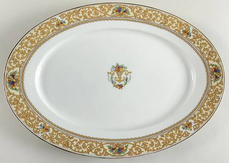 The Beverly 17" Oval Serving Platter
