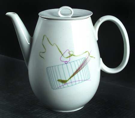 Bird Cage Coffee Pot & Lid