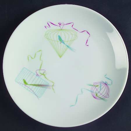 Bird Cage Bread & Butter Plate
