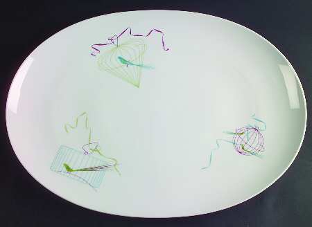 Bird Cage 16" Oval Serving Platter