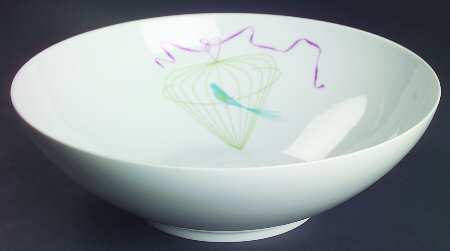 Bird Cage 9" Round Vegetable Bowl