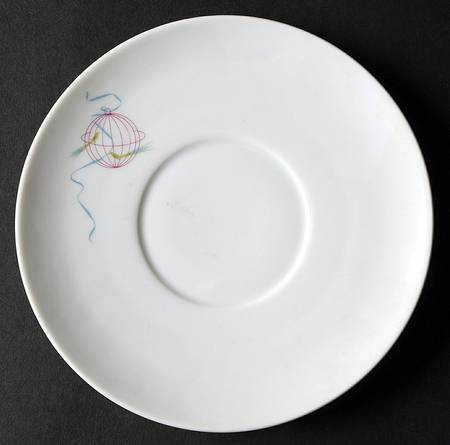 Bird Cage Saucer for Cream Soup/Cereal Bowl
