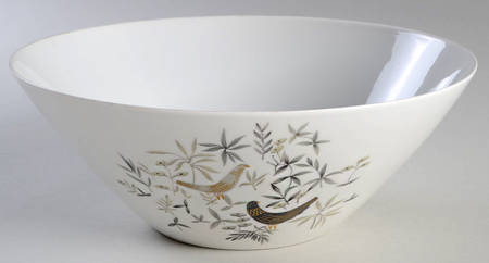 Birds On Trees 10" Large Salad Serving Bowl