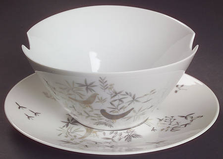 Birds On Trees Gravy Boat & Underplate