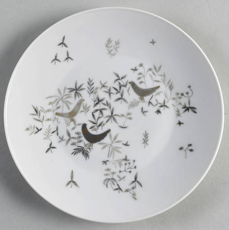 Birds On Trees Salad Plate