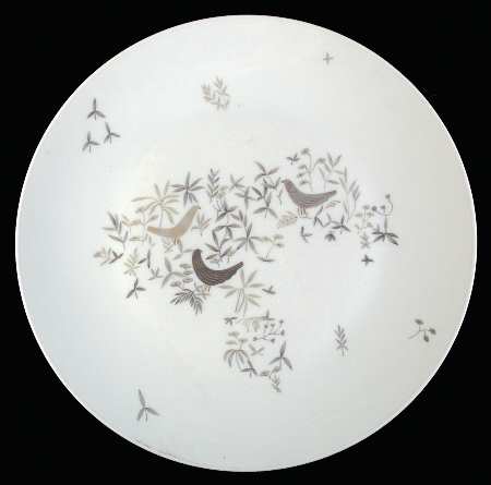 Birds On Trees 13" Chop Plate (Round Platter)
